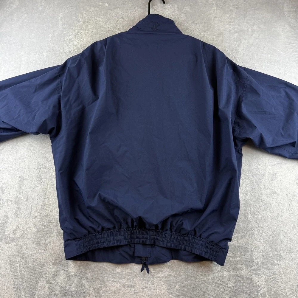 Zero Restriction Jacket Mens XL Blue Gore-Tex Golf Rain Windbreaker Made in USA